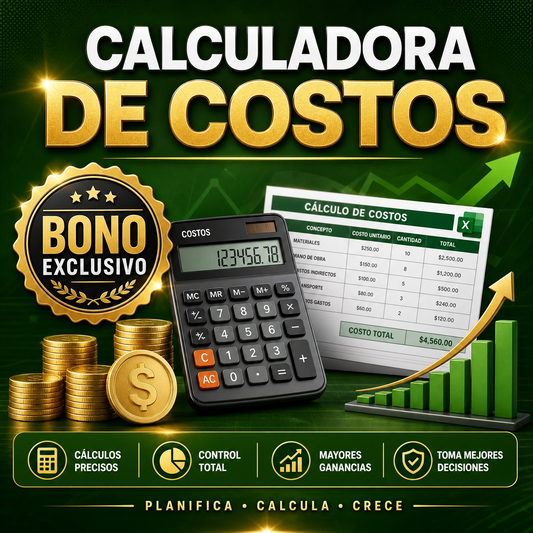 Calculadora de Costos-Herramienta Esencial para emprendedora